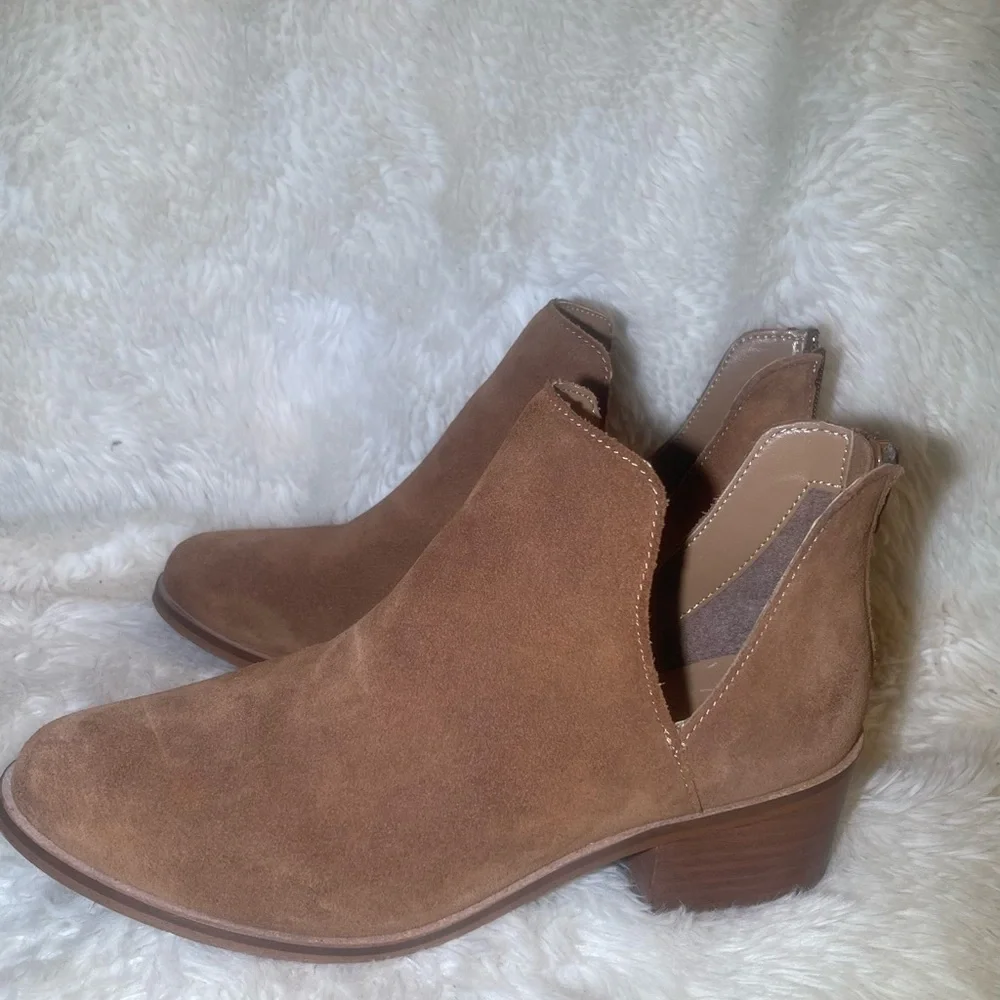 Steve Madden brown Leather ankle boots size 7